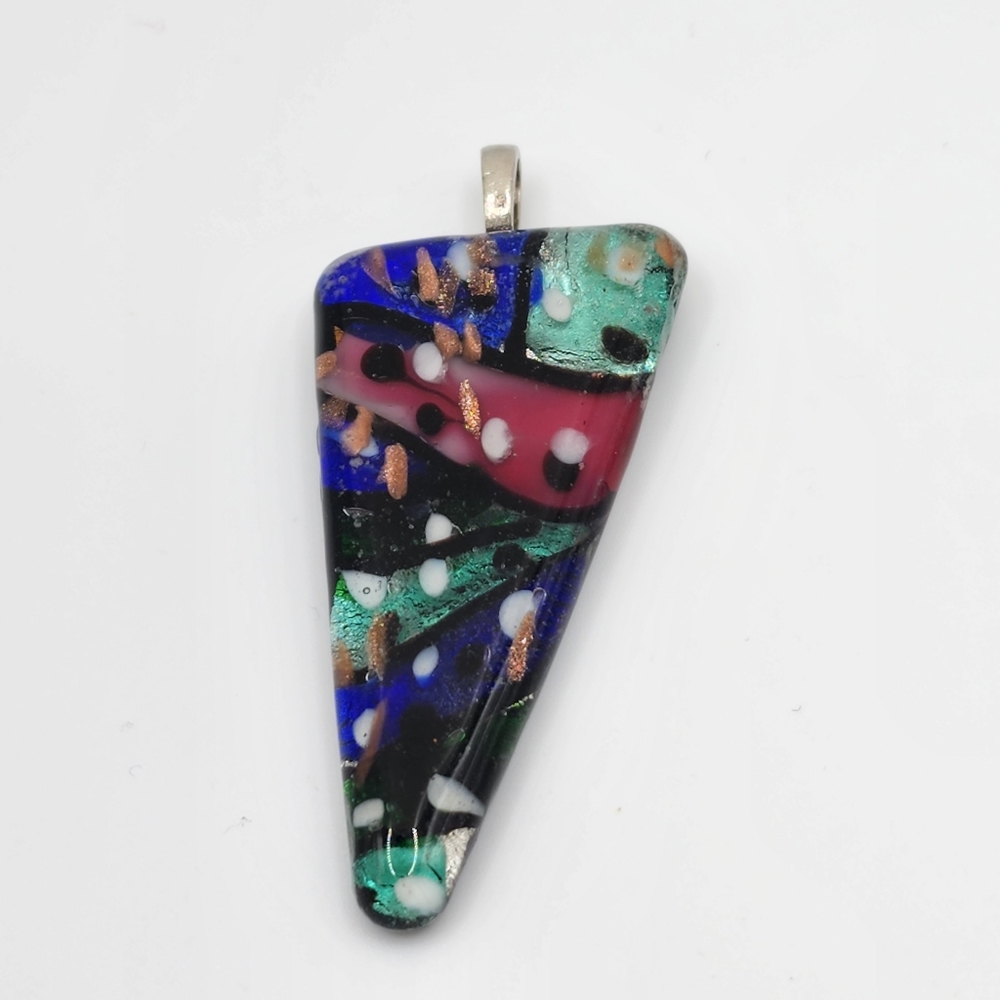 Glass Pendant Multicolored